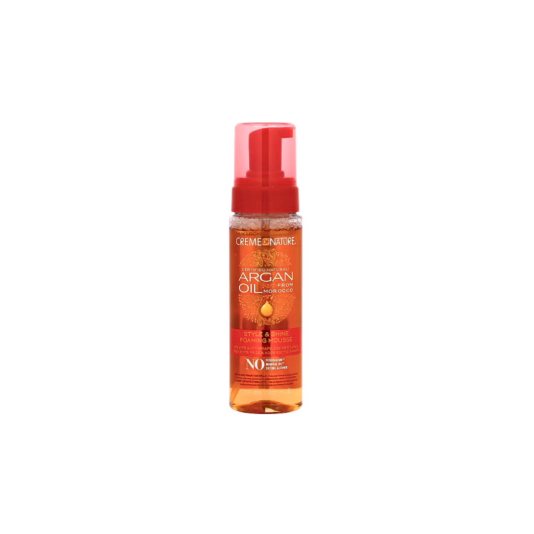 Creme Of Nature Argan Oil Style Foaming Mousse (207ml)
